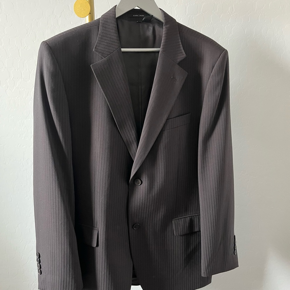 Zara Men’s Blazer Classic Fit Wool